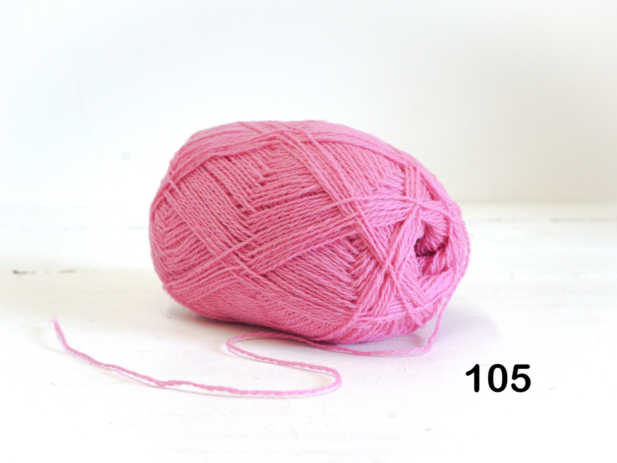 Rose berry New Zealand wool yarn - 105