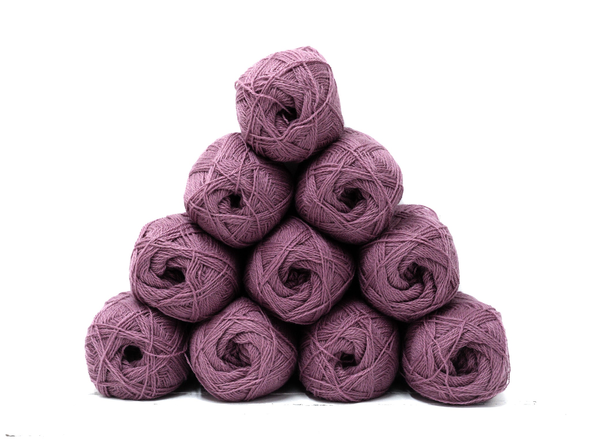 Winter rose color New Zealand wool yarn - 253
