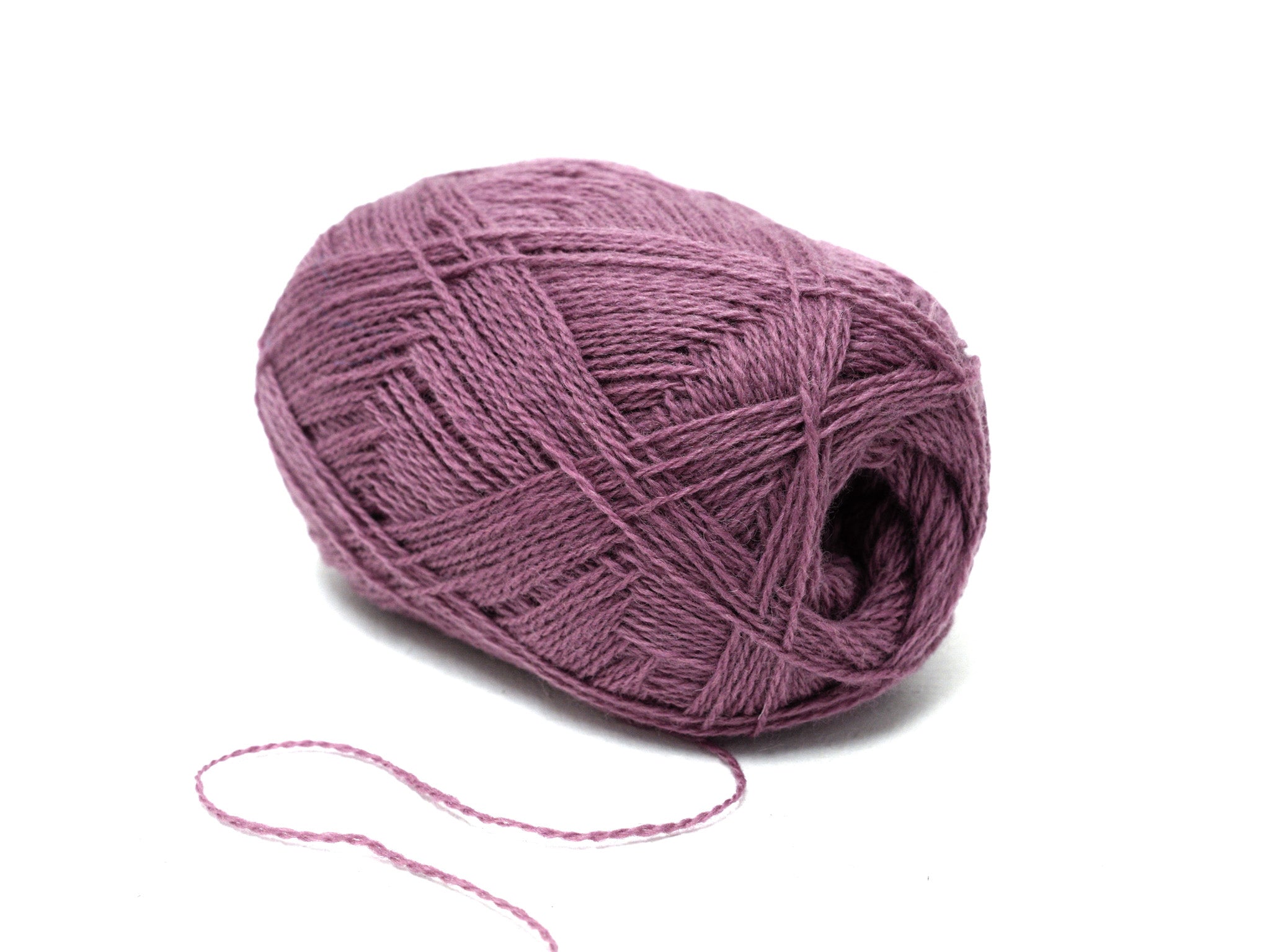 Winter rose color New Zealand wool yarn - 253