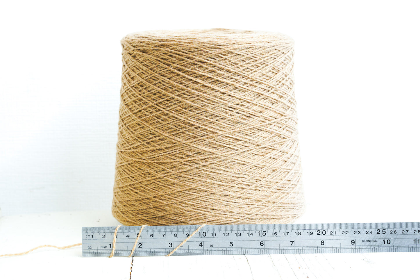 New Zealand sand brown color wool yarn - 262