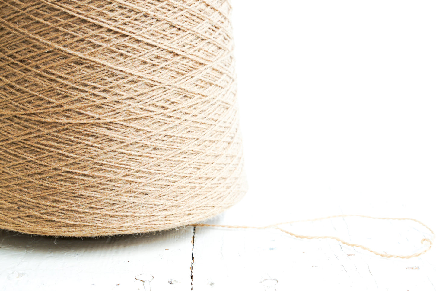 New Zealand sand brown color wool yarn - 262