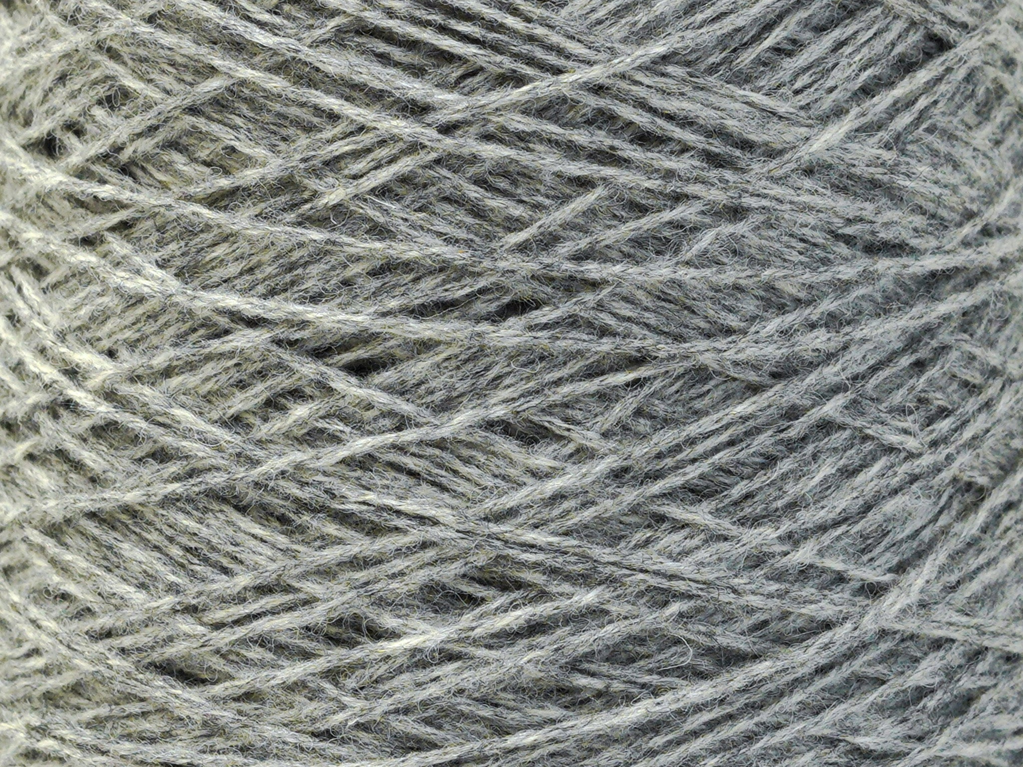 Midle Grey melange 100% carpet wool yarn - 203