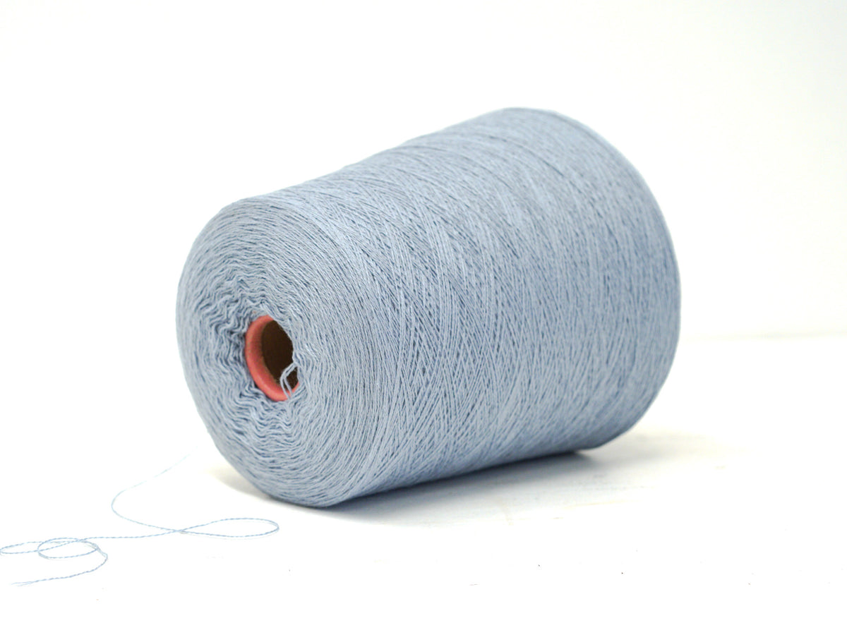 Mist Blue Cashmere & Wool Yarn - 500g cone