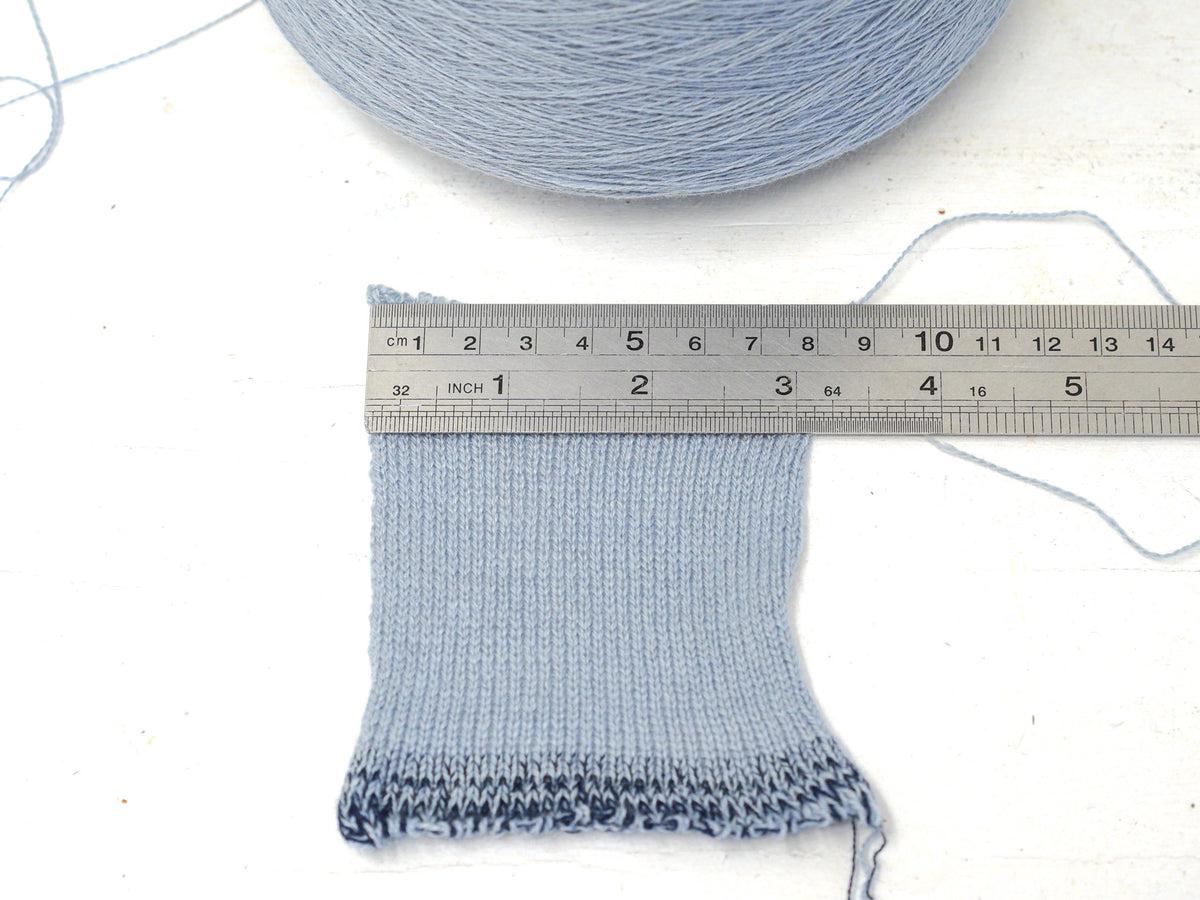 Mist Blue Cashmere & Wool Yarn - 500g cone