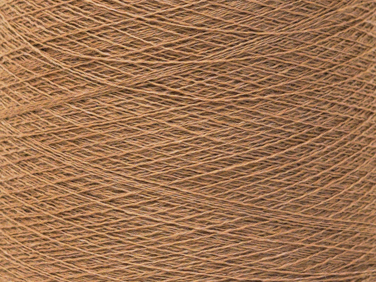 Camel Merino & Cashmere Yarn Cone - 100 g in Cone