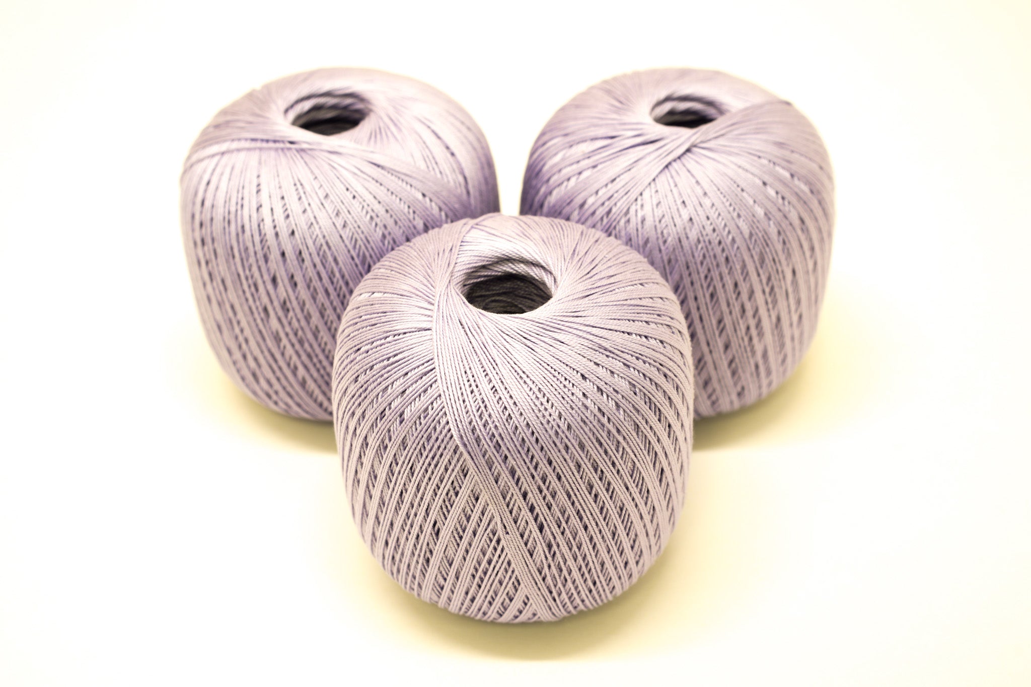 Lilac mercerised cotton 100g/452m