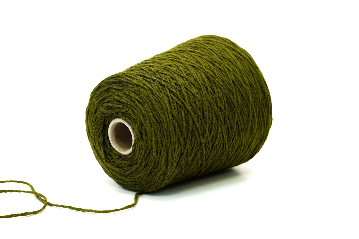 Moss green Carpet wool in cone - 69