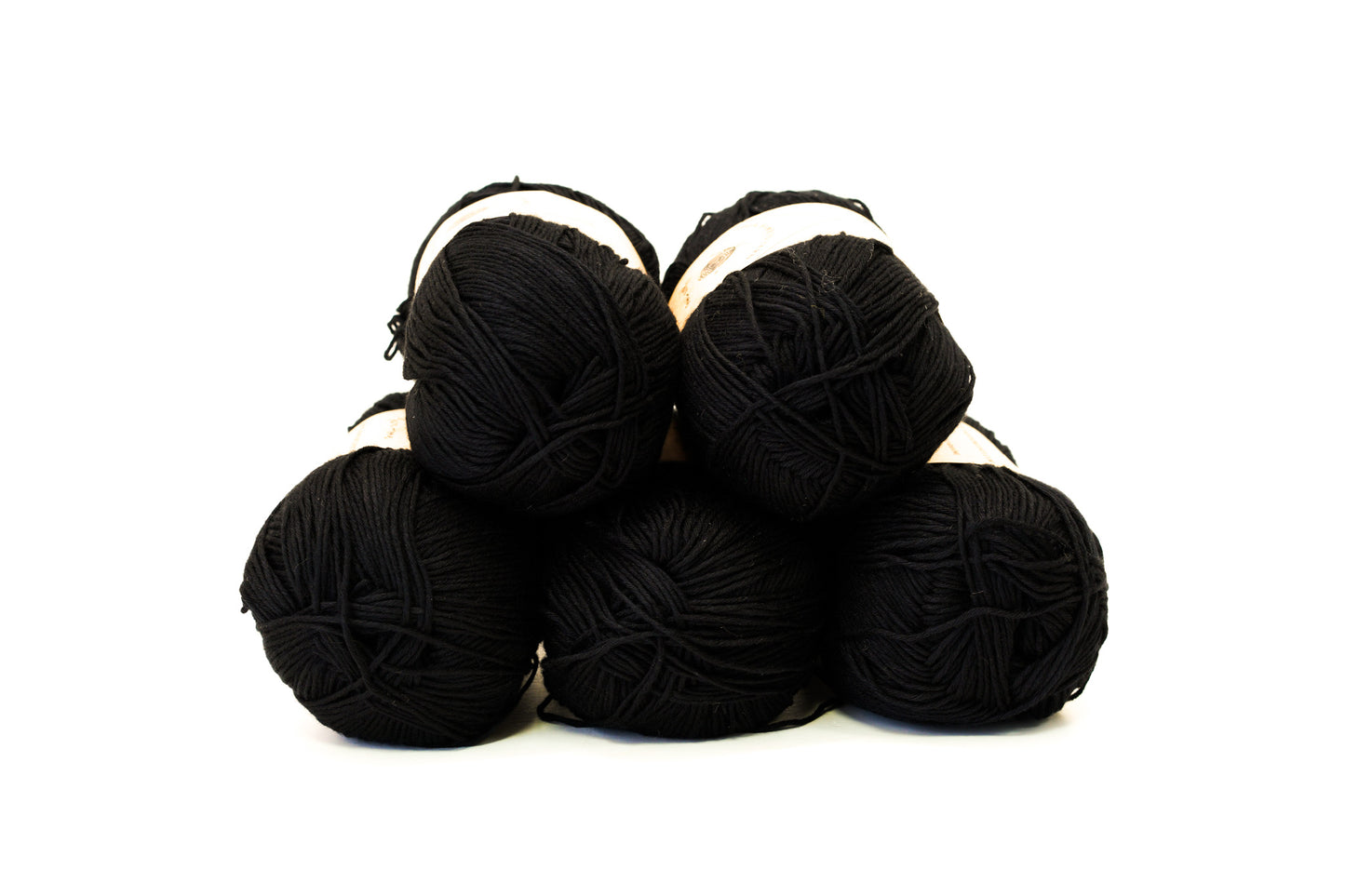 Black bamboo yarn