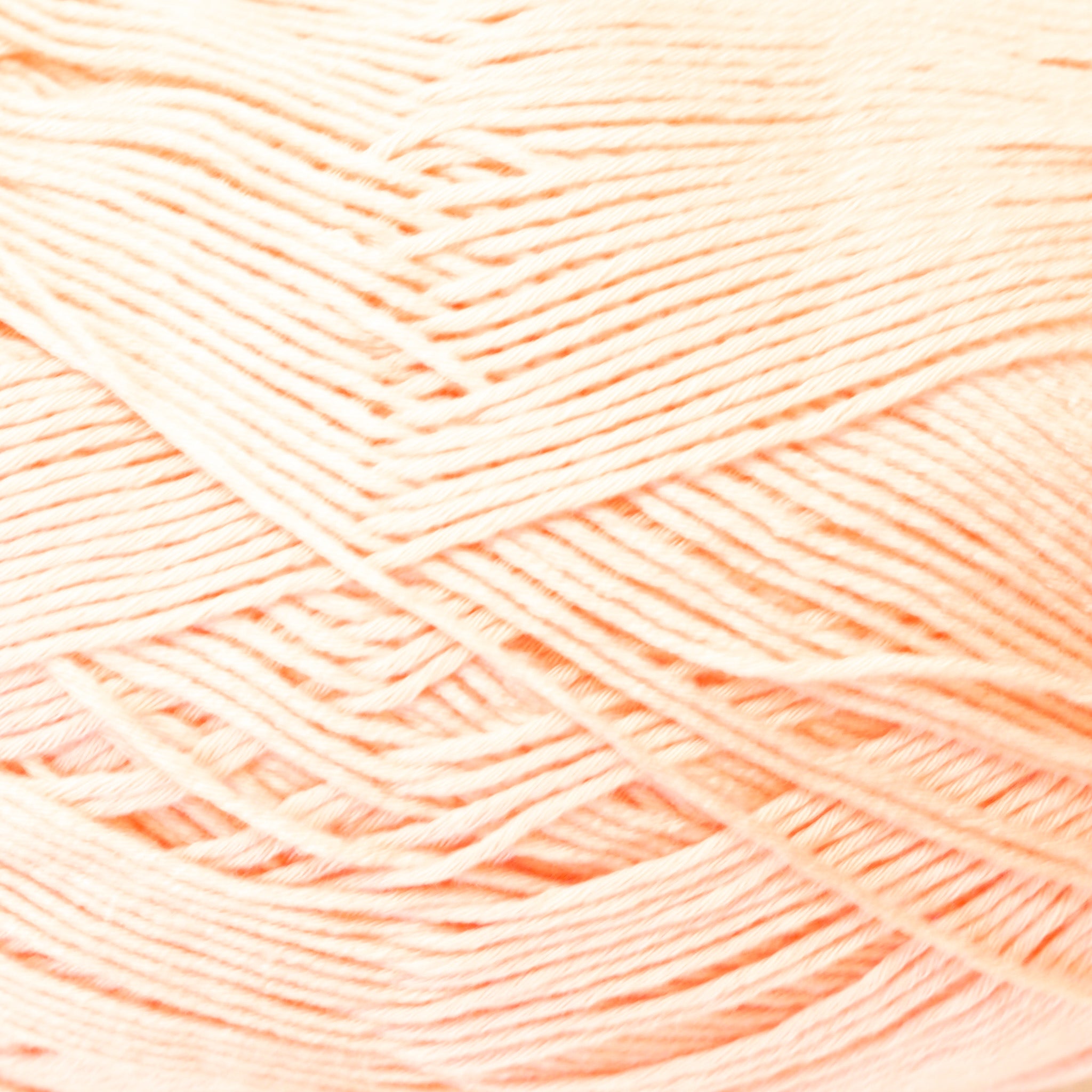 Light peach color bamboo yarn