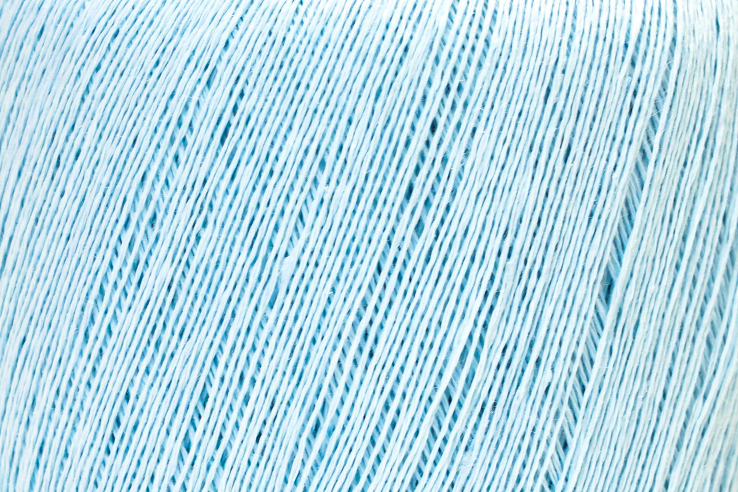 100% linen yarn in sky blue color