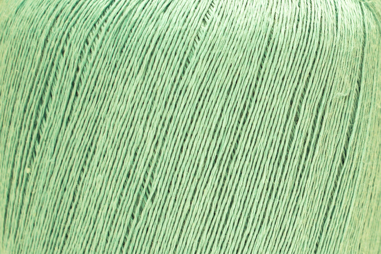100% linen yarn in Sage green color