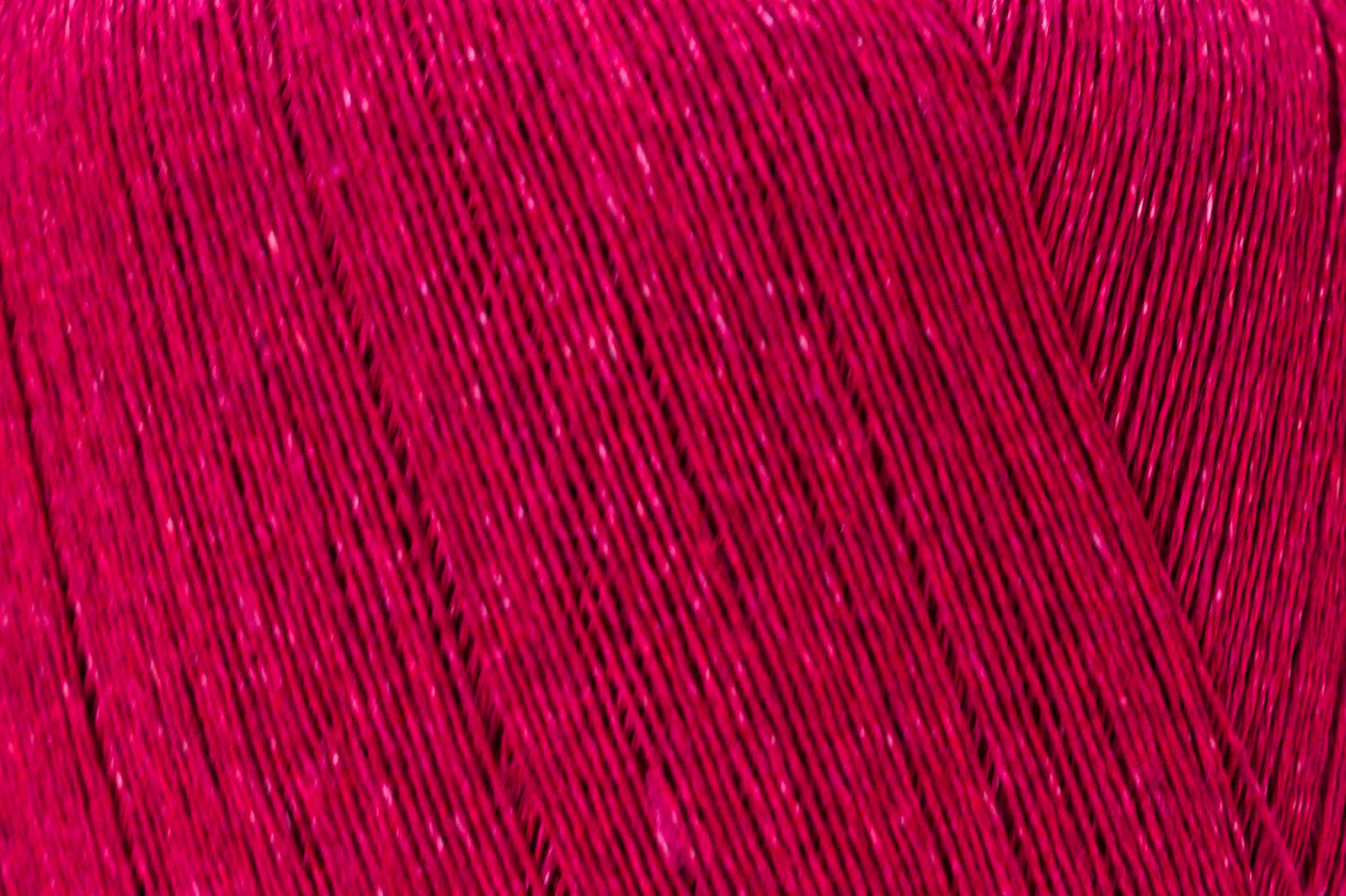 100% linen yarn in red melange color