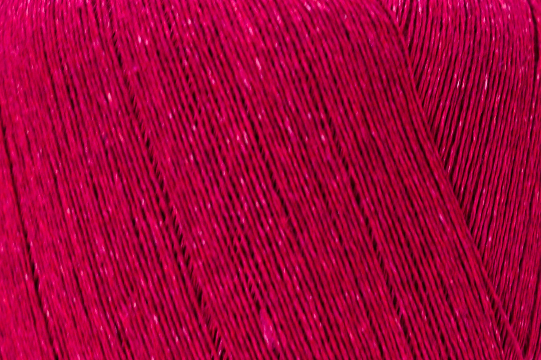 100% linen yarn in red melange color