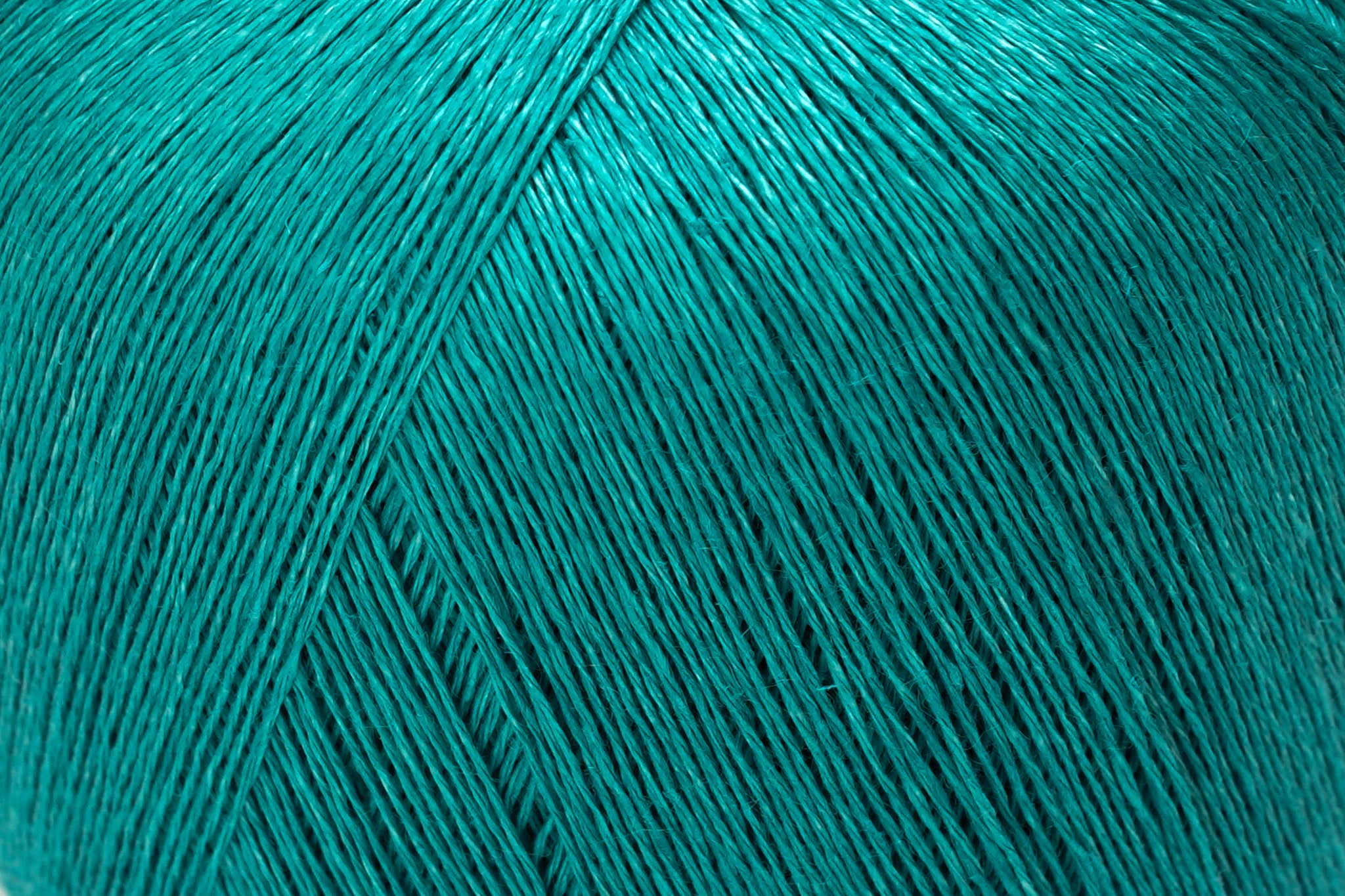 Turquoise colour durable linen yarn 100g