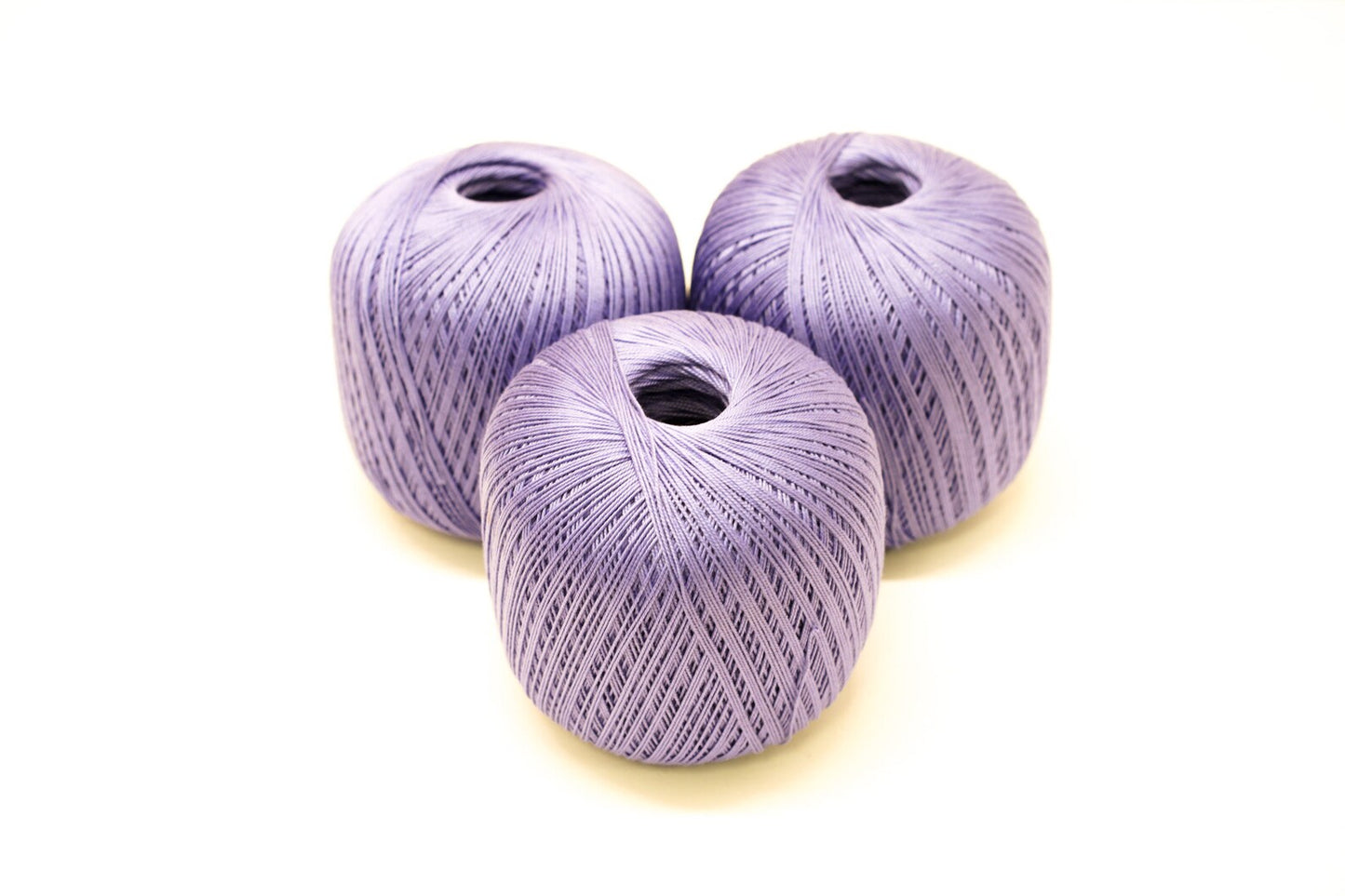Purple mercerised cotton 100g/452m