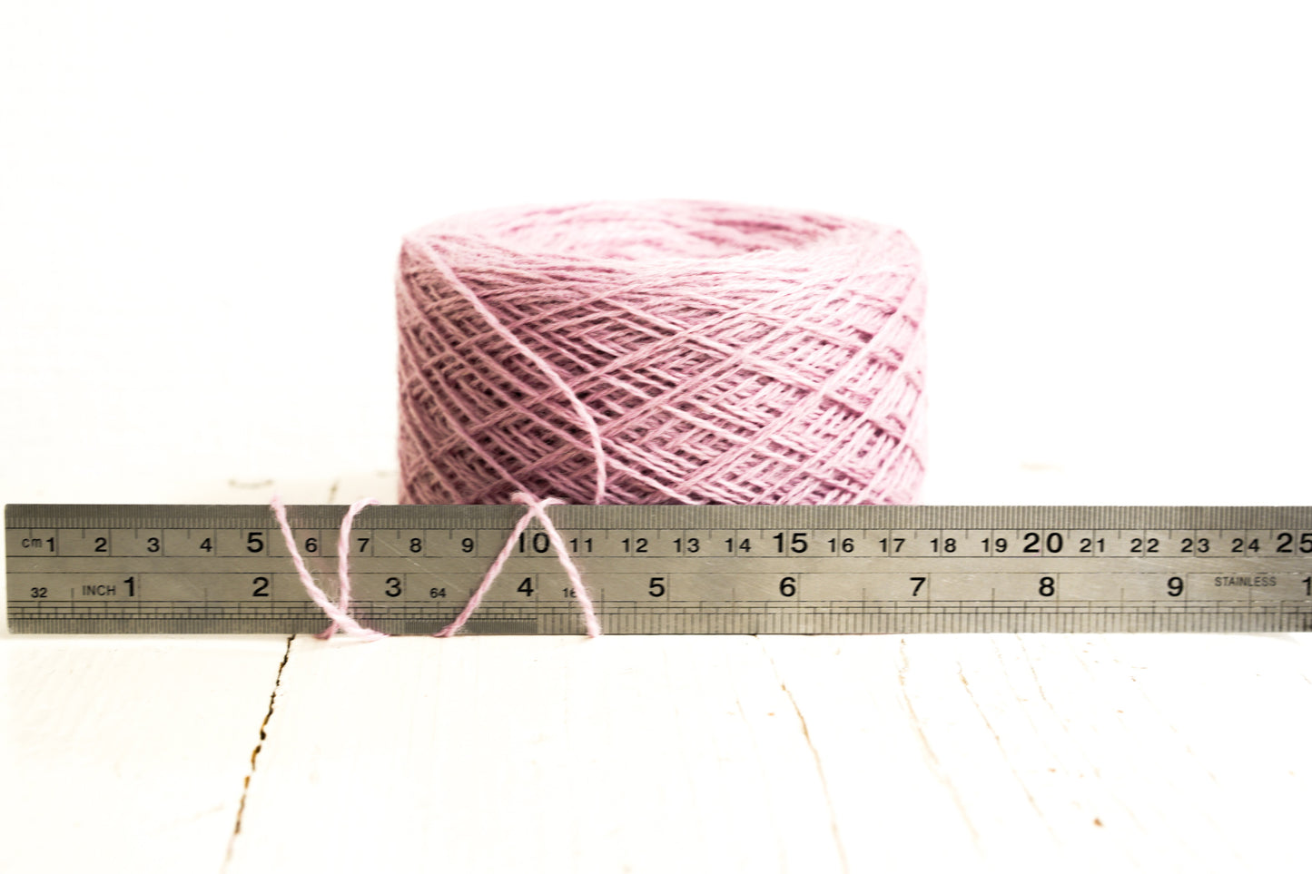 Ash rose wool in a cone - 508 color