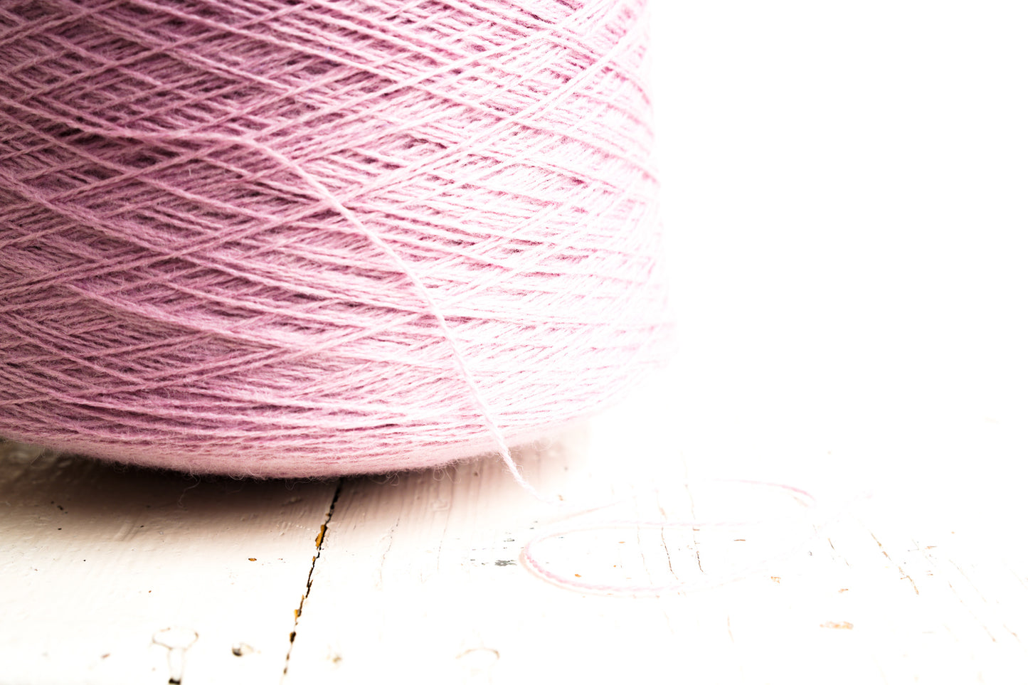 Ash rose wool in a cone - 508 color