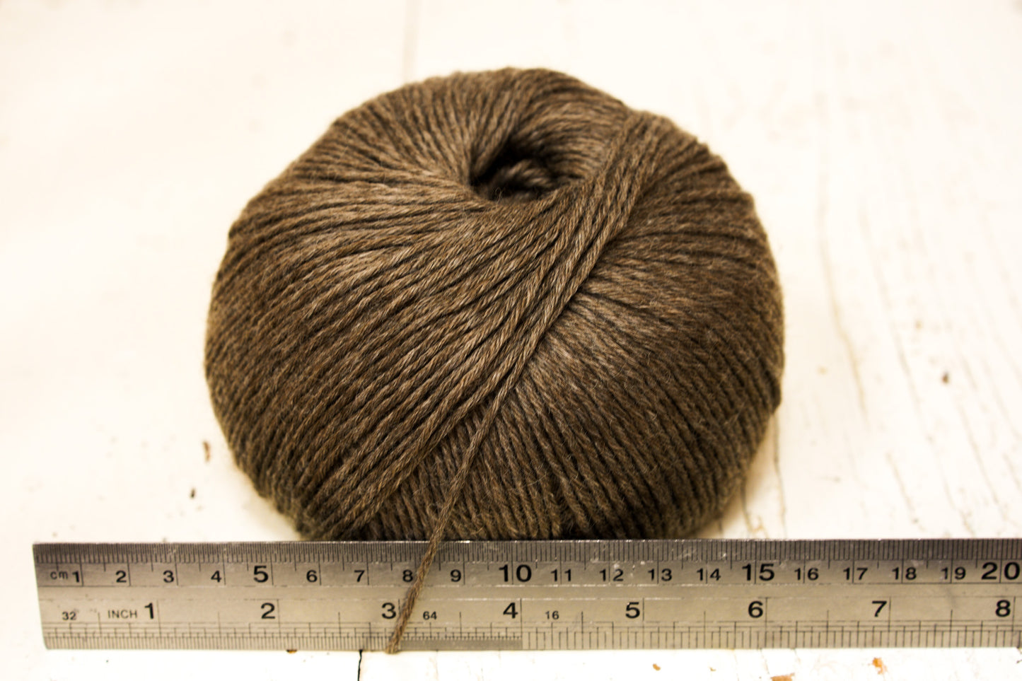 Brown color PRO LANA Trachtenwolle wool