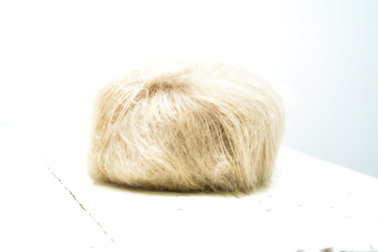 Beige PRO LANA Kid Mohair PO blend yarn - 25g./0.875 oz