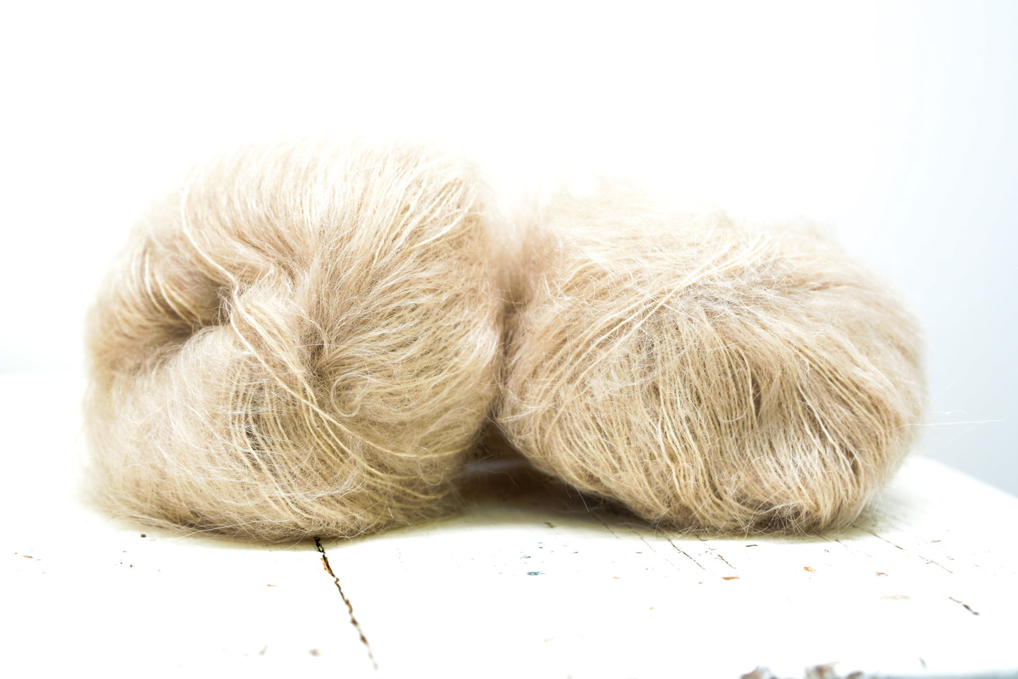 Beige PRO LANA Kid Mohair PO blend yarn - 25g./0.875 oz