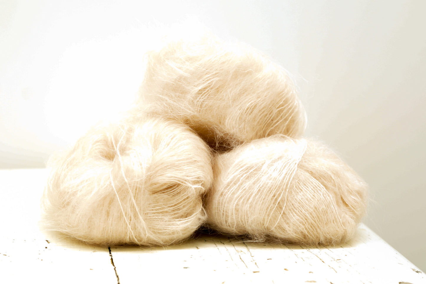 Gentle Pink PRO LANA Kid Mohair PO blend yarn - 25g./0.875 oz