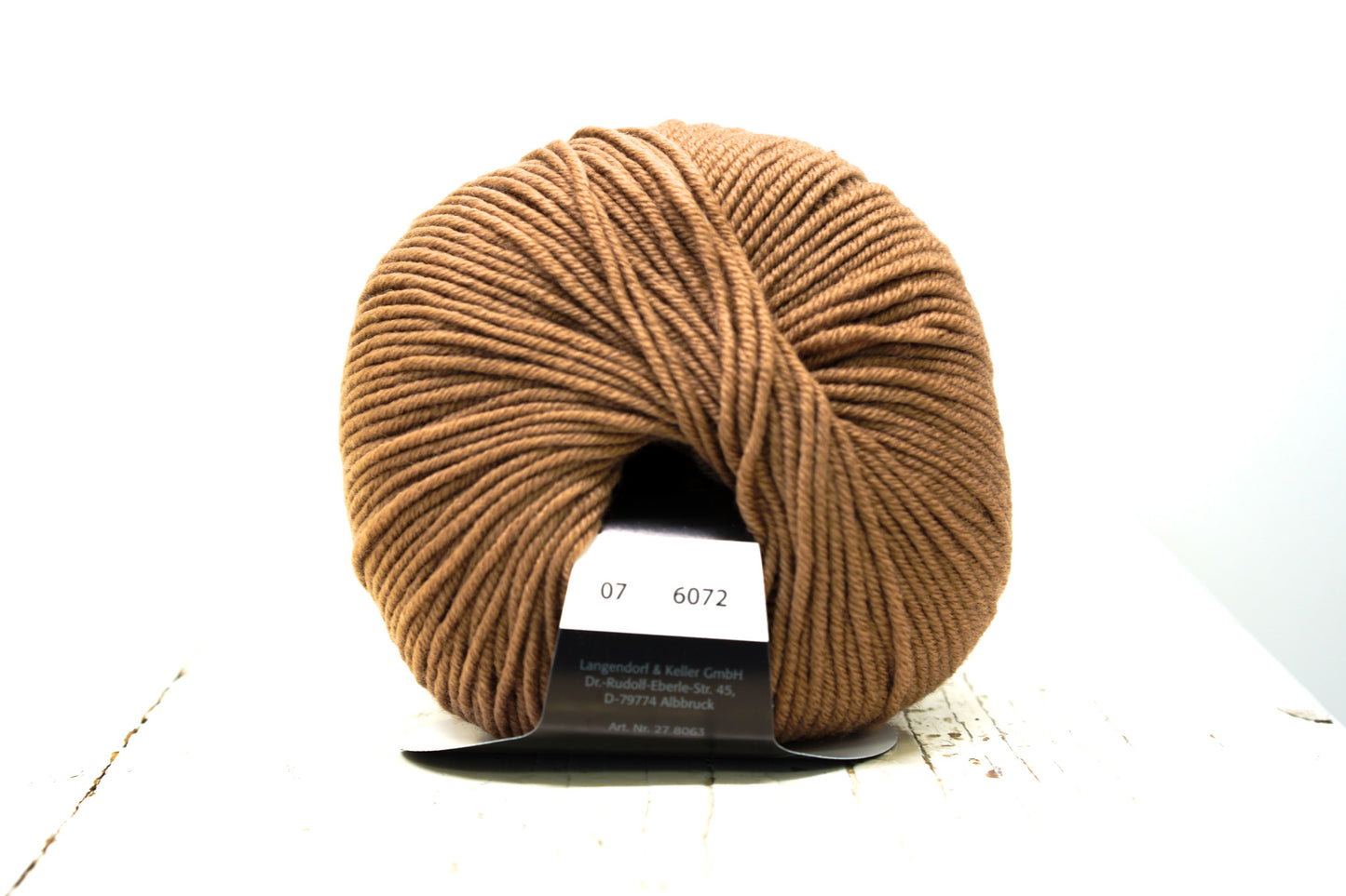 Teddy brown PRO LANA merino wool yarn 100% - 50g./1,75 oz