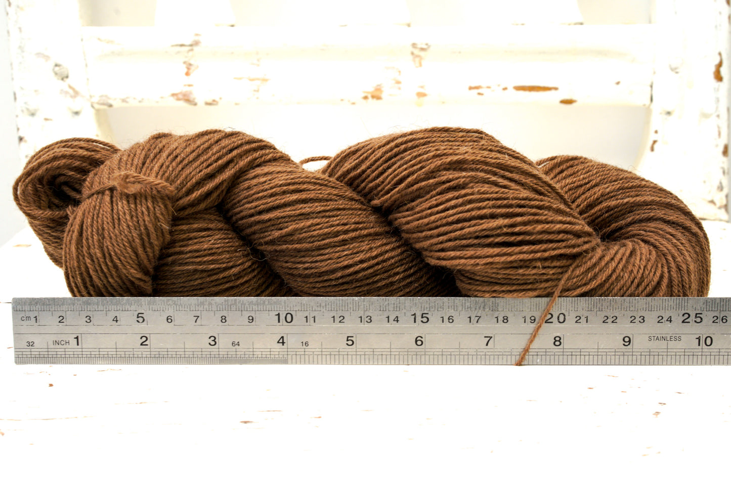 50% Camel wool/50PO yarn blend 100g/300m.