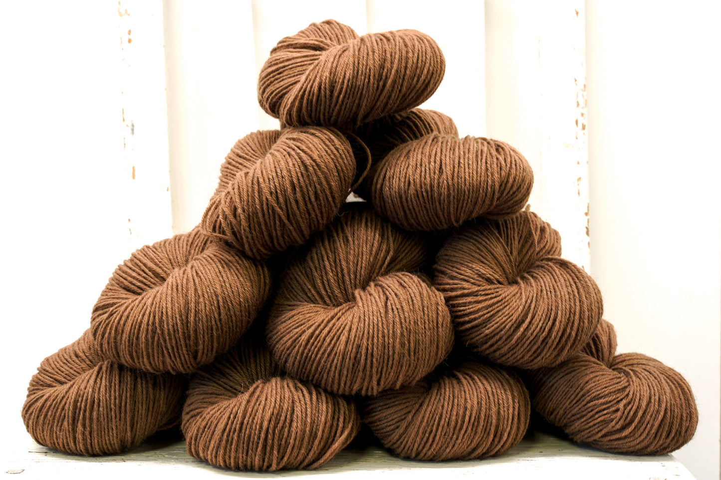 50% Camel wool/50PO yarn blend 100g/300m.