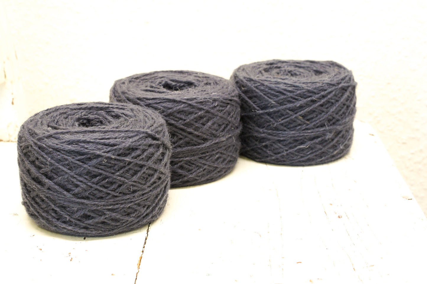 Wet asphalt European wool yarn - 207