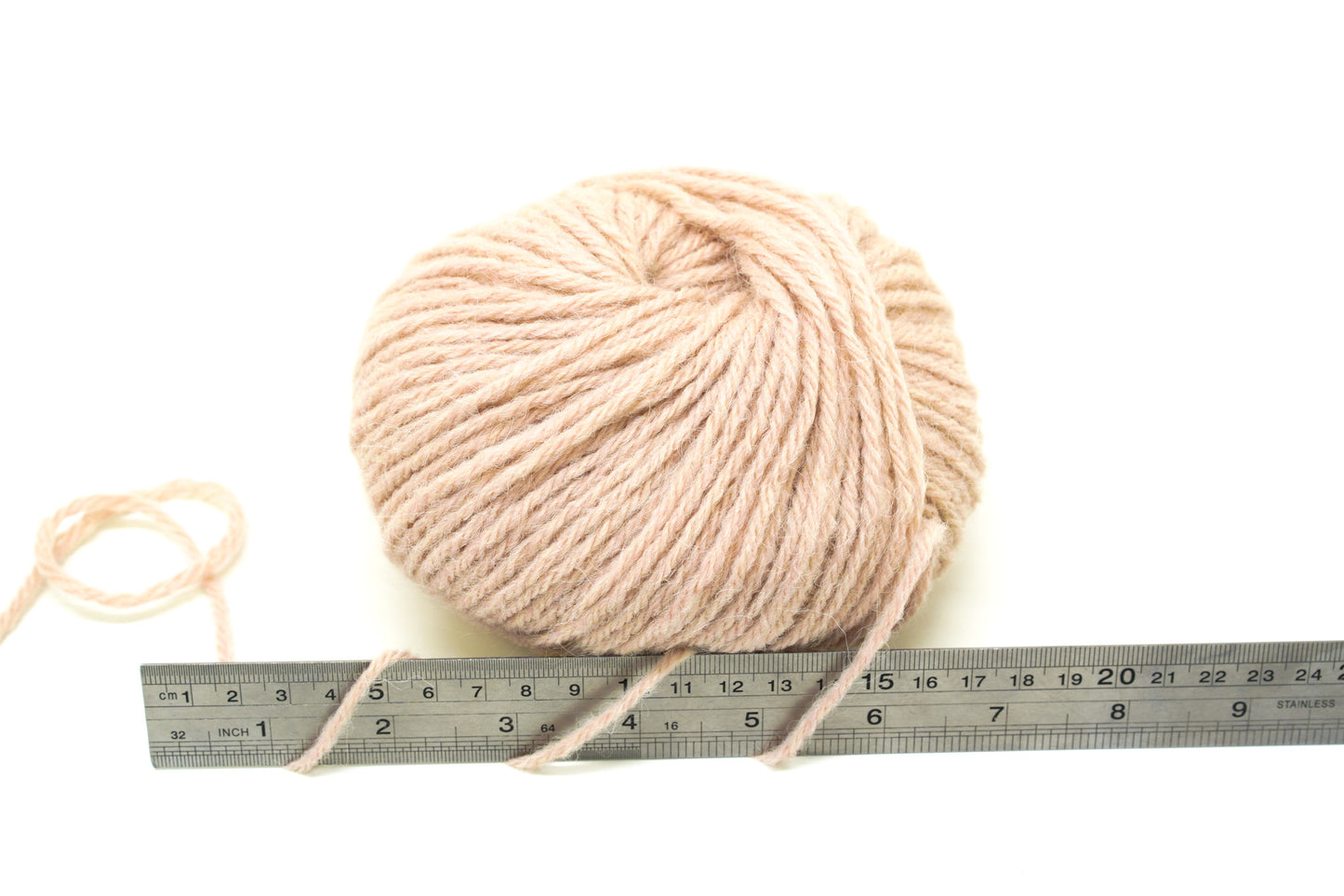 Ash rose alpaca wool yarn blend