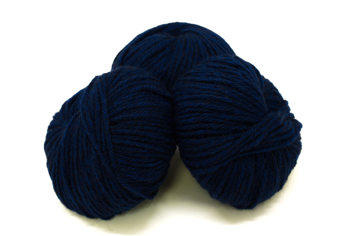 Dark blue alpaca wool yarn blend