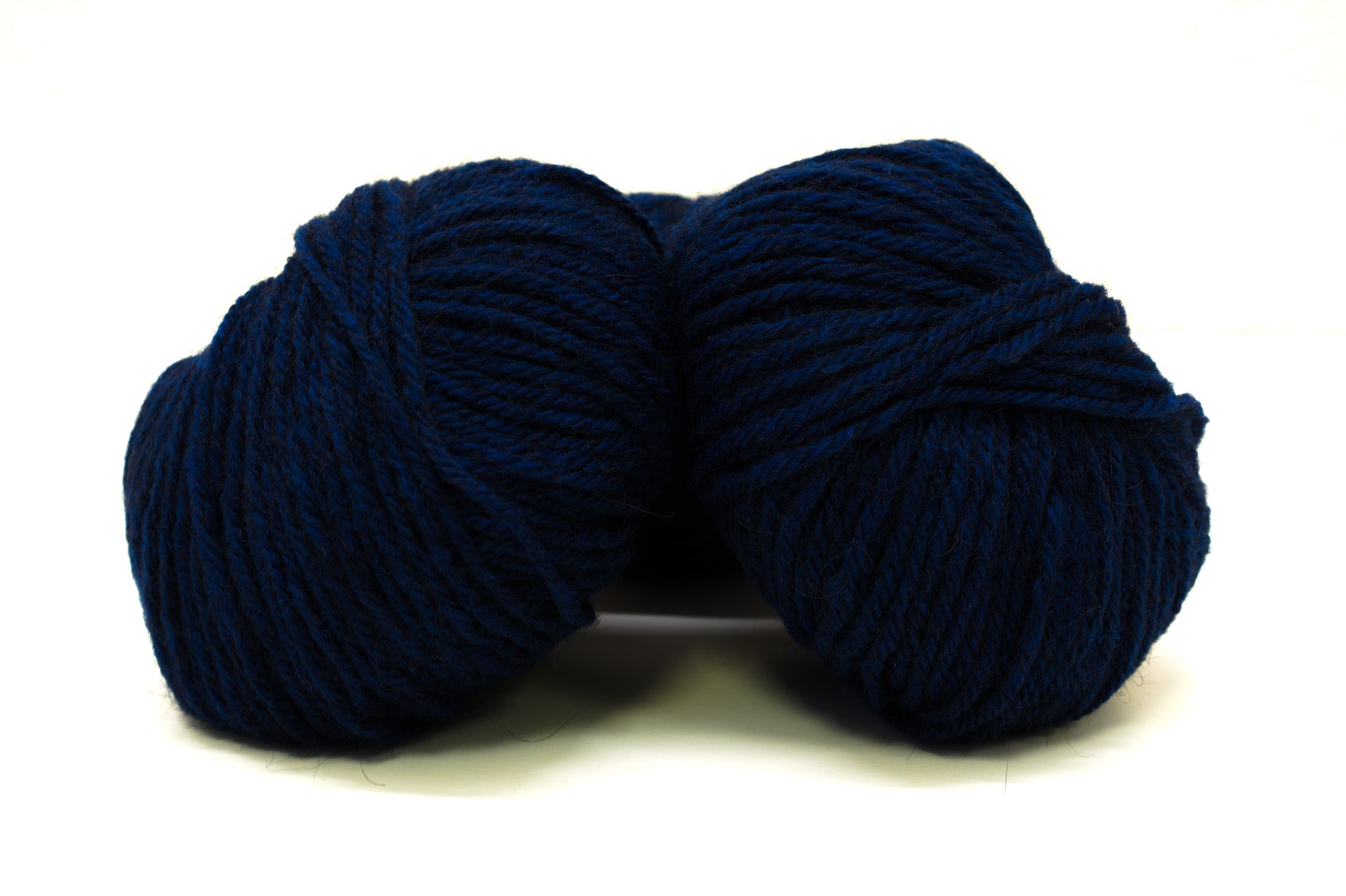 Dunkelblaue Alpaka-Wollgarnmischung