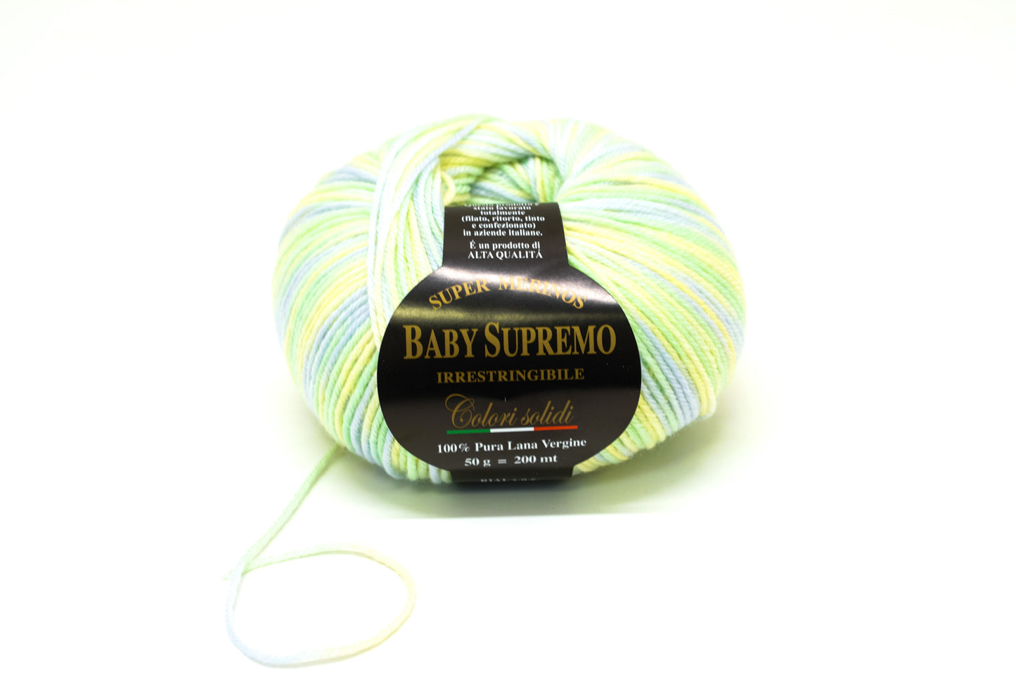 Soft green Baby Supremo 50g./200m. - Luxury thread