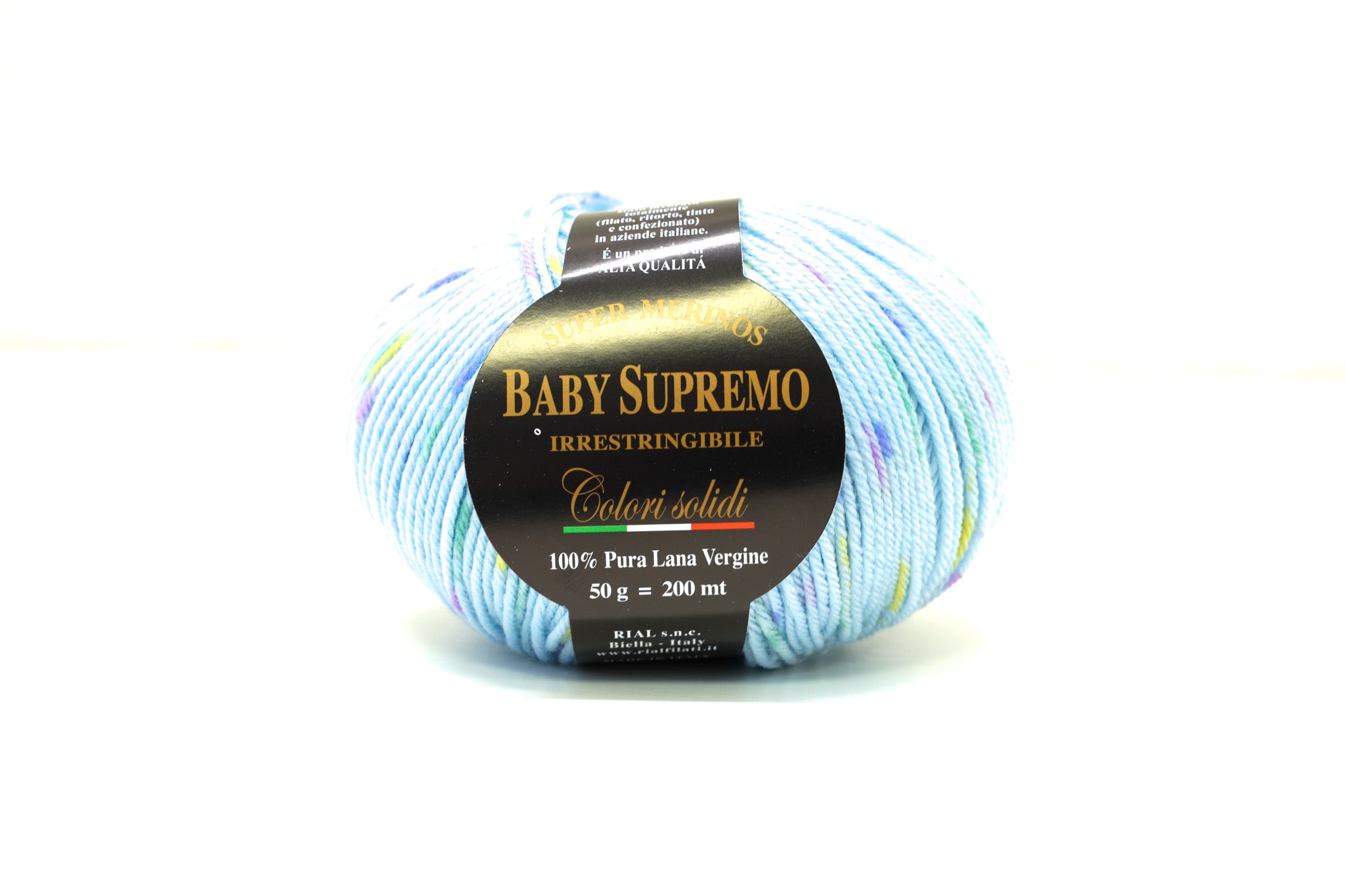 Soft blue Baby Supremo 50g./200m. - Luxury thread