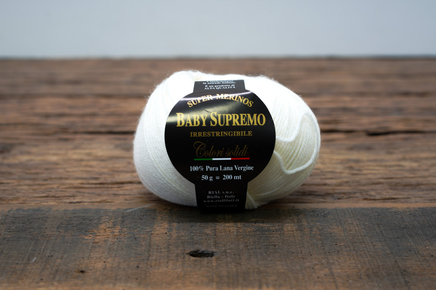 White virgin merino lace wool | Luxury thread