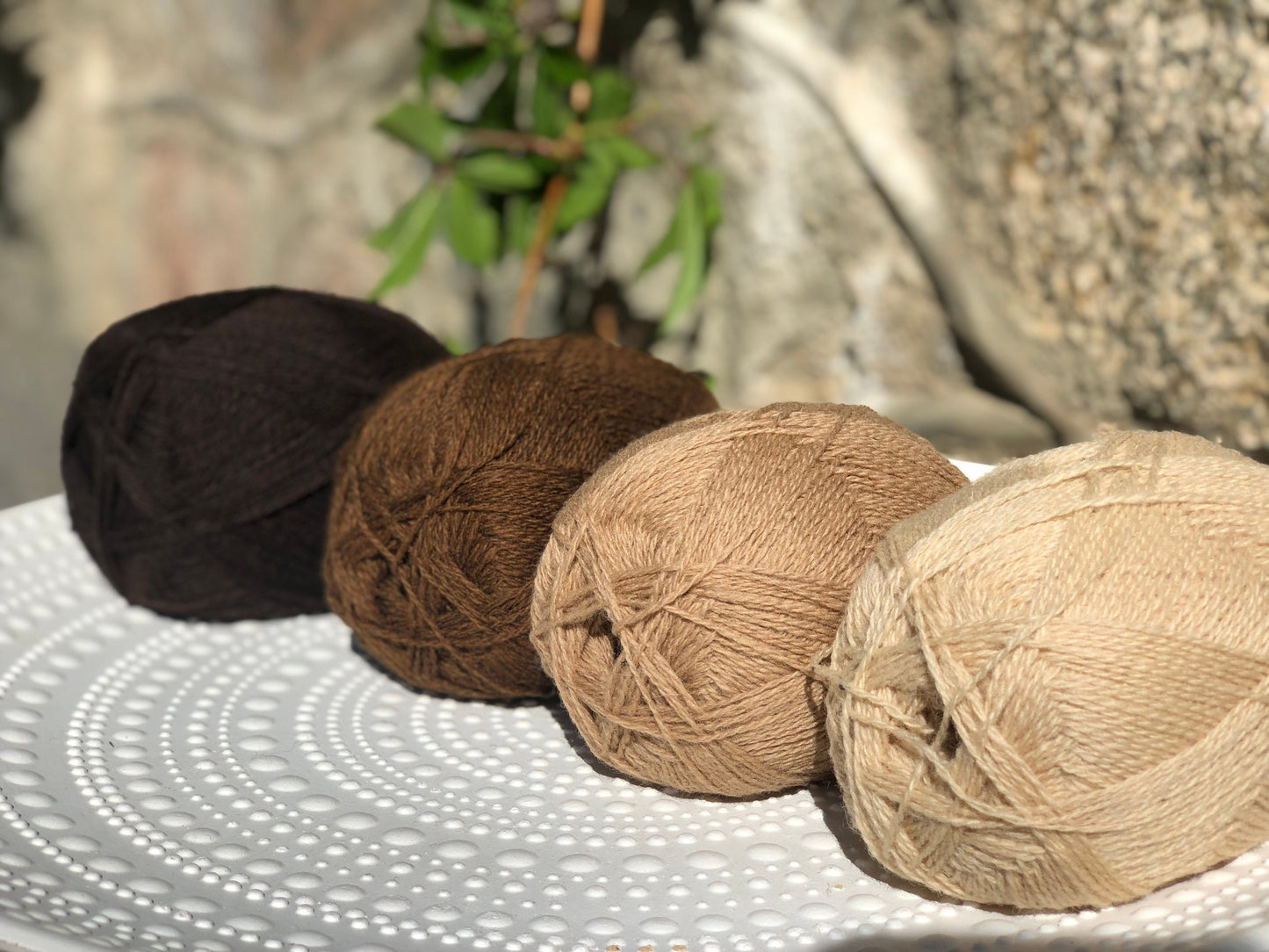 Dark brown New Zealand lace wool yarn | dark-brown-new-zealand-lace-wool-yarn