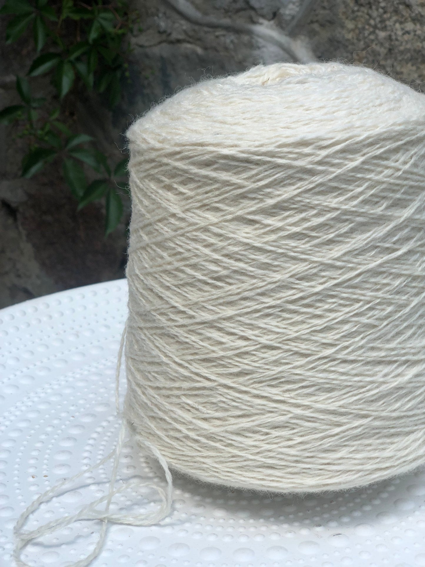 Milk -white European sheep wool yarn | milk-white-european-sheep-wool-yarn