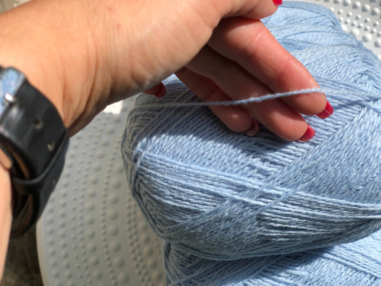 Baby blue New Zealand wool yarn | baby-blue-new-zealand-wool-yarn