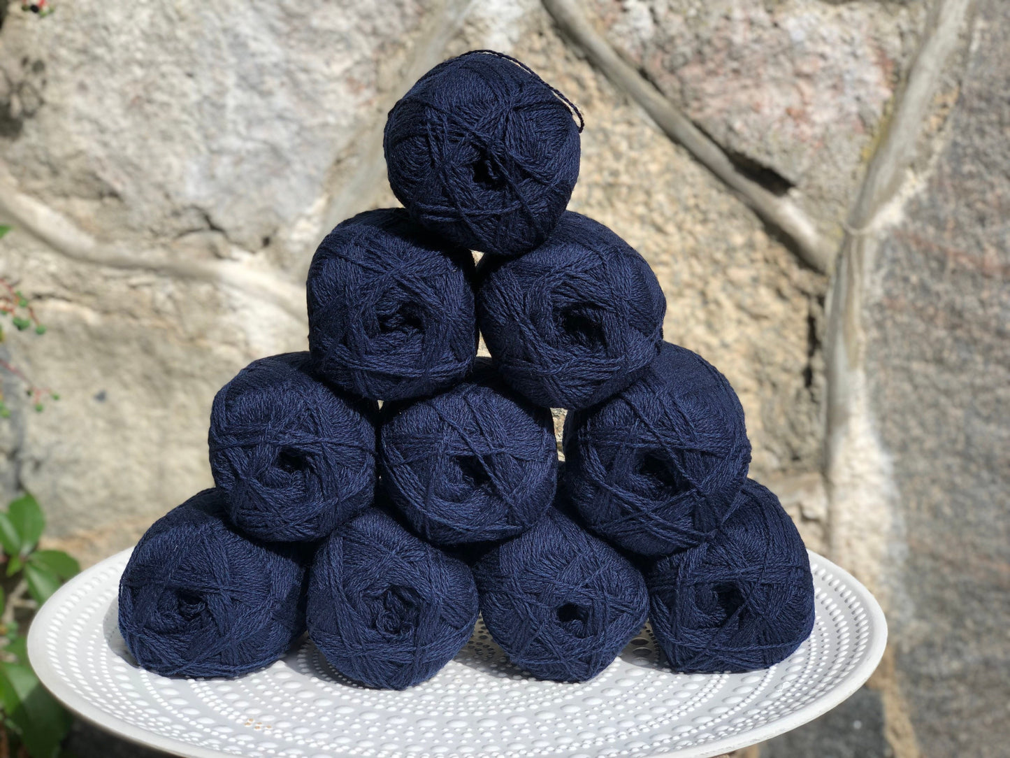 Dark blue New Zealand lace wool yarn | dark-blue-new-zealand-lace-wool-yarn