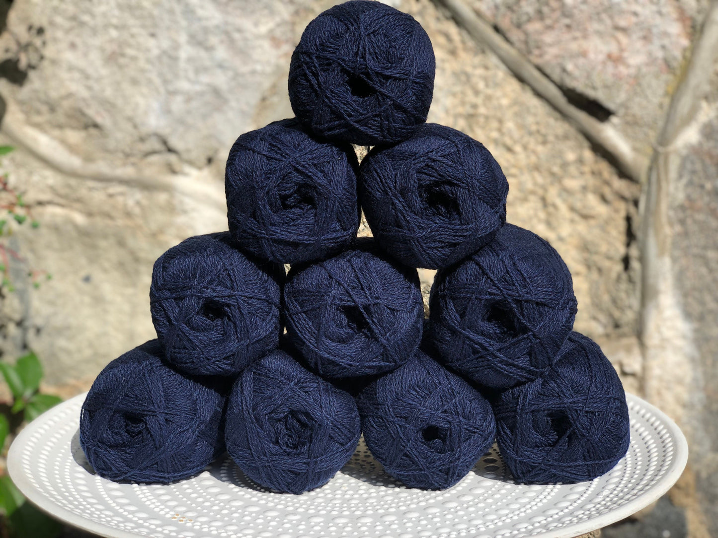 Dark blue New Zealand lace wool yarn | dark-blue-new-zealand-lace-wool-yarn