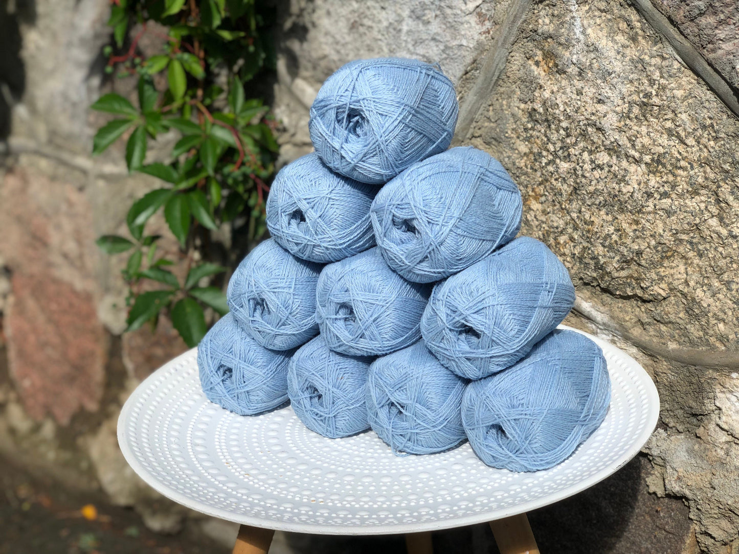 Baby blue New Zealand wool yarn | baby-blue-new-zealand-wool-yarn