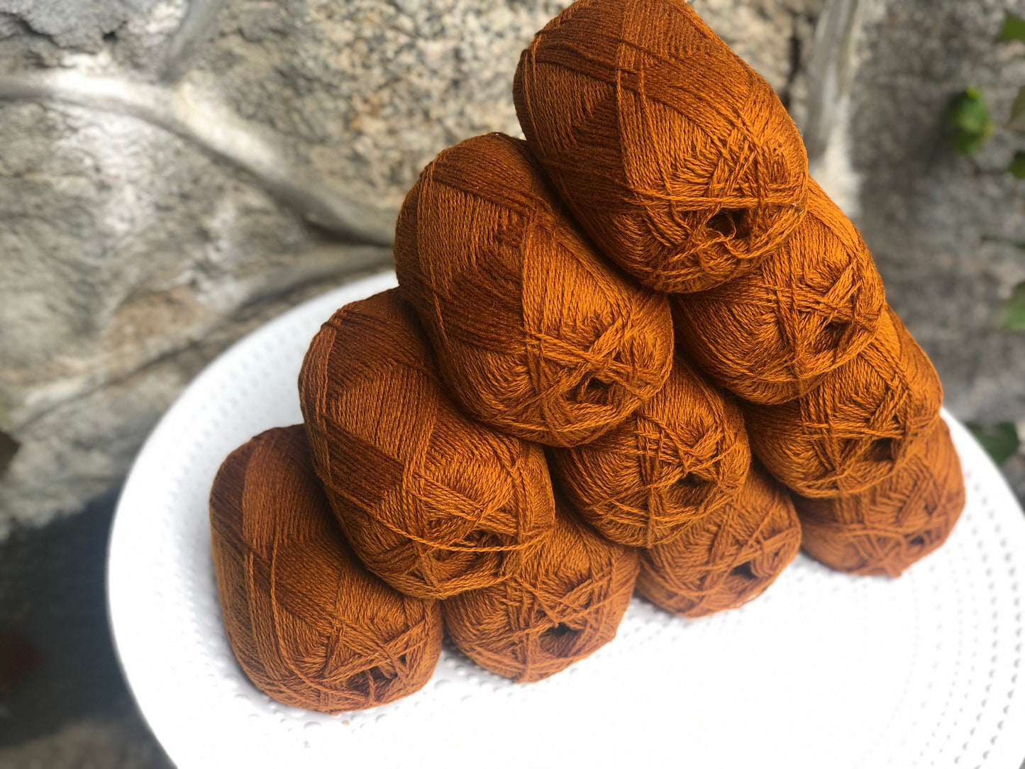 Cinnamon Color lace wool yarn | cinnamon-color-lace-wool-yarn
