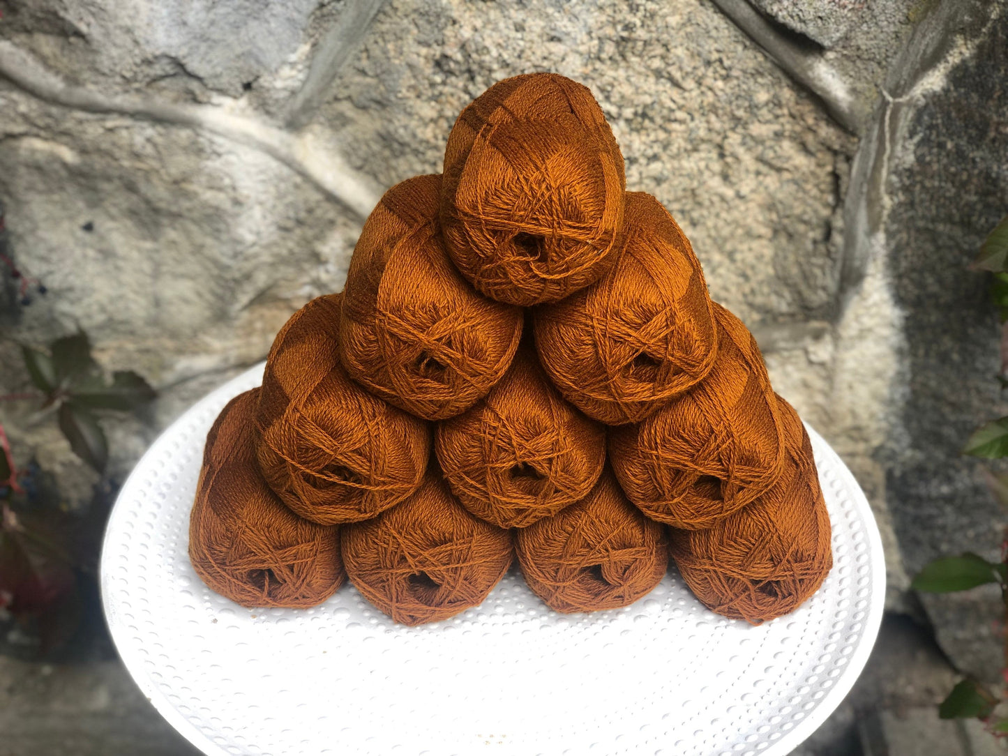 Cinnamon Color lace wool yarn | cinnamon-color-lace-wool-yarn