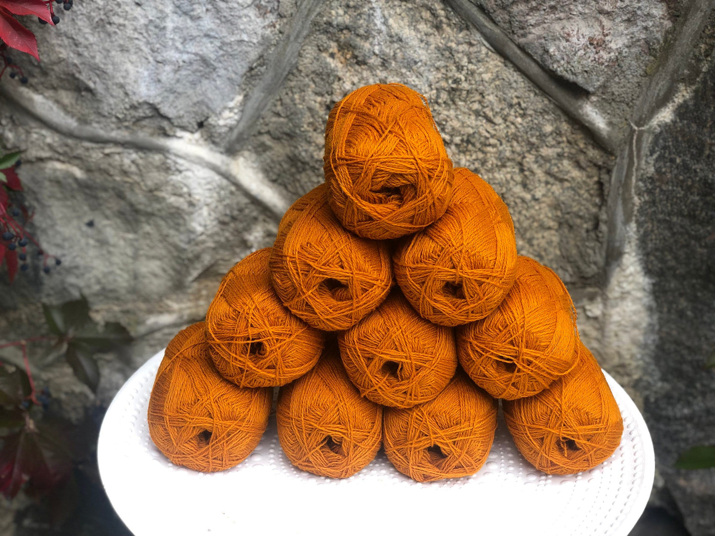 Pumpkin Color wool yarn | Animals & Pet Supplies | pumpkin-color-wool-yarn