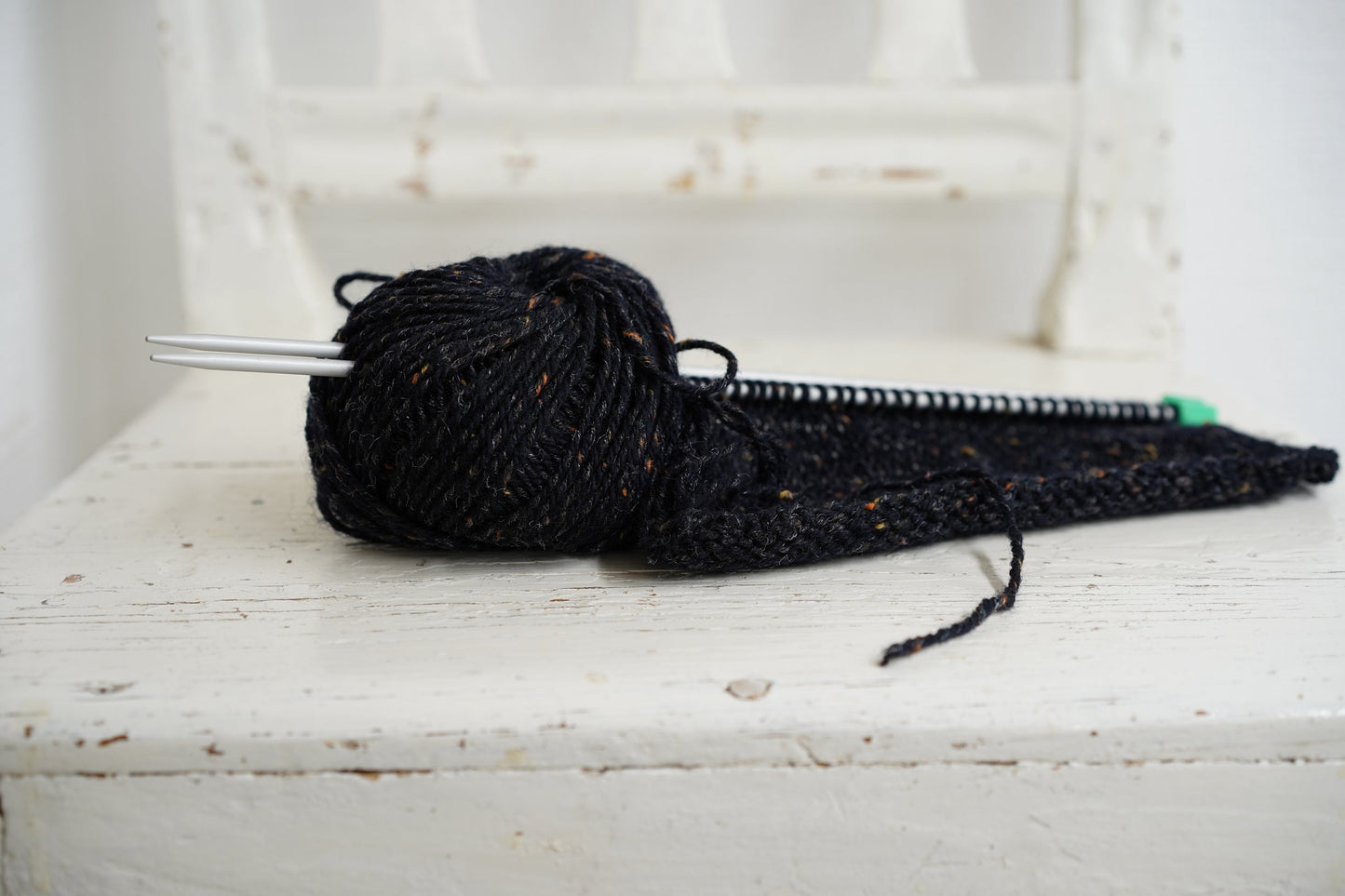 Lana Gatto Black tweed Everest wool yarn | lana-gatto-black-tweed-everest-wool-yarn