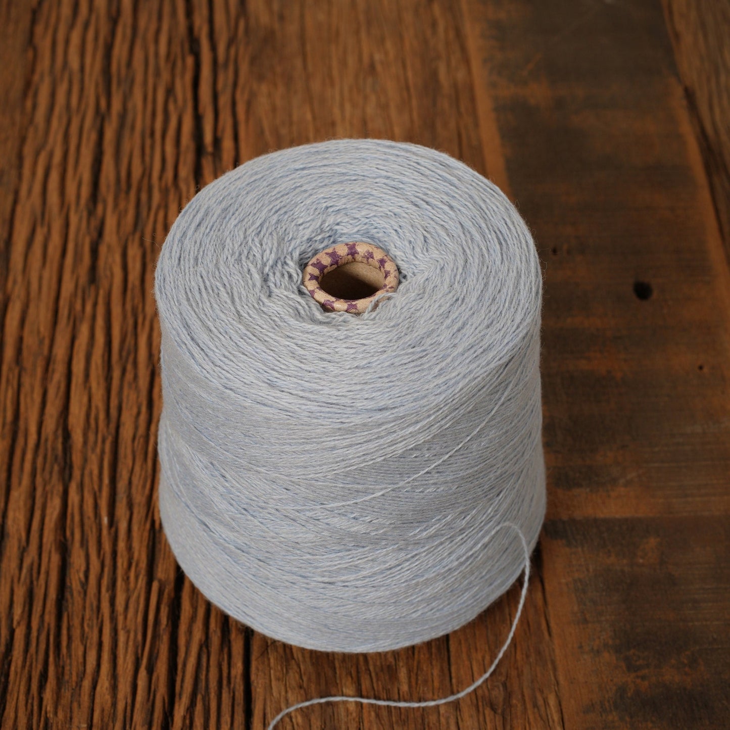 Blue New Zealand wool in cone | blue-new-zealand-wool-in-cone