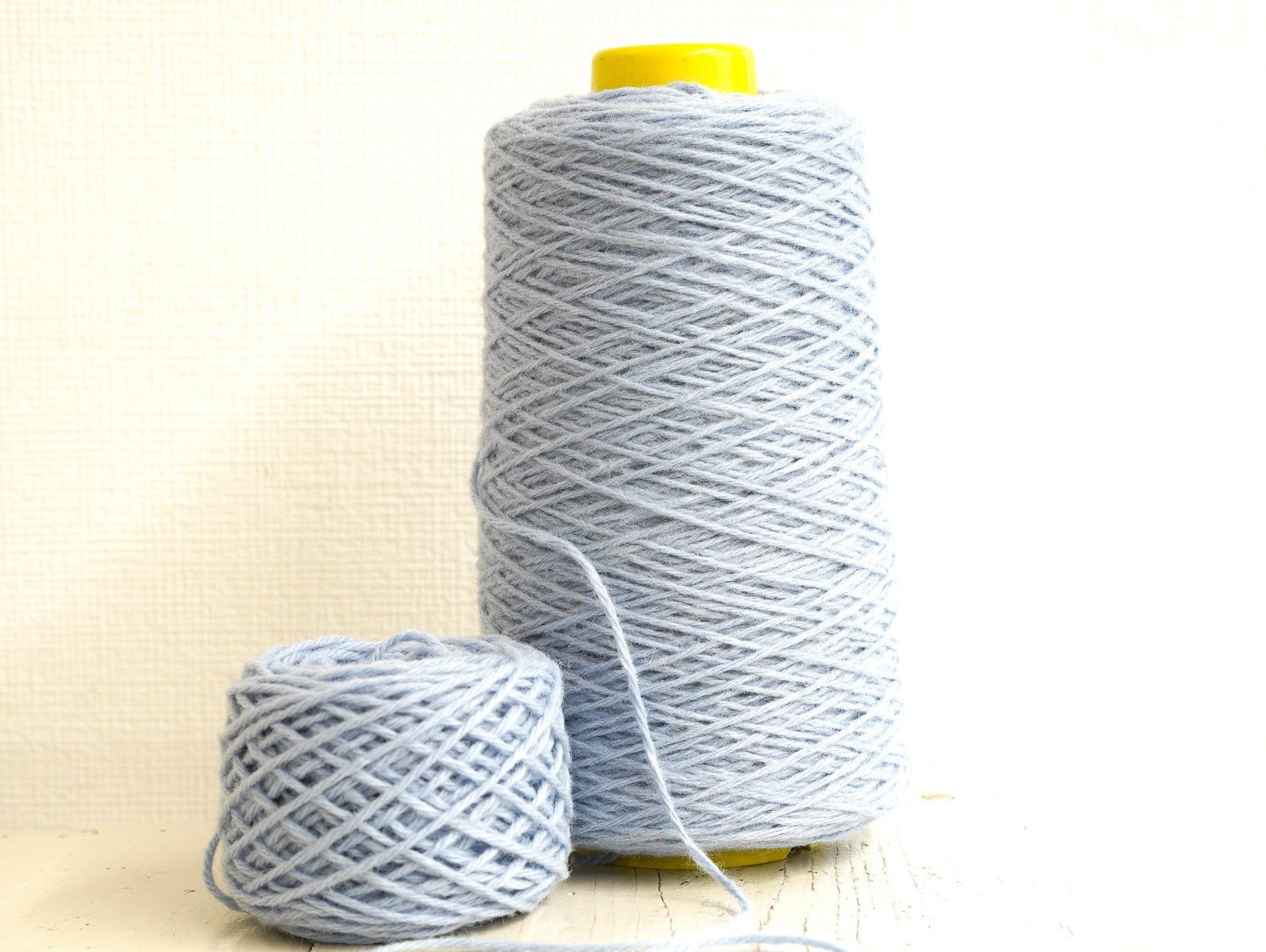 Baby blue yarn for crafts