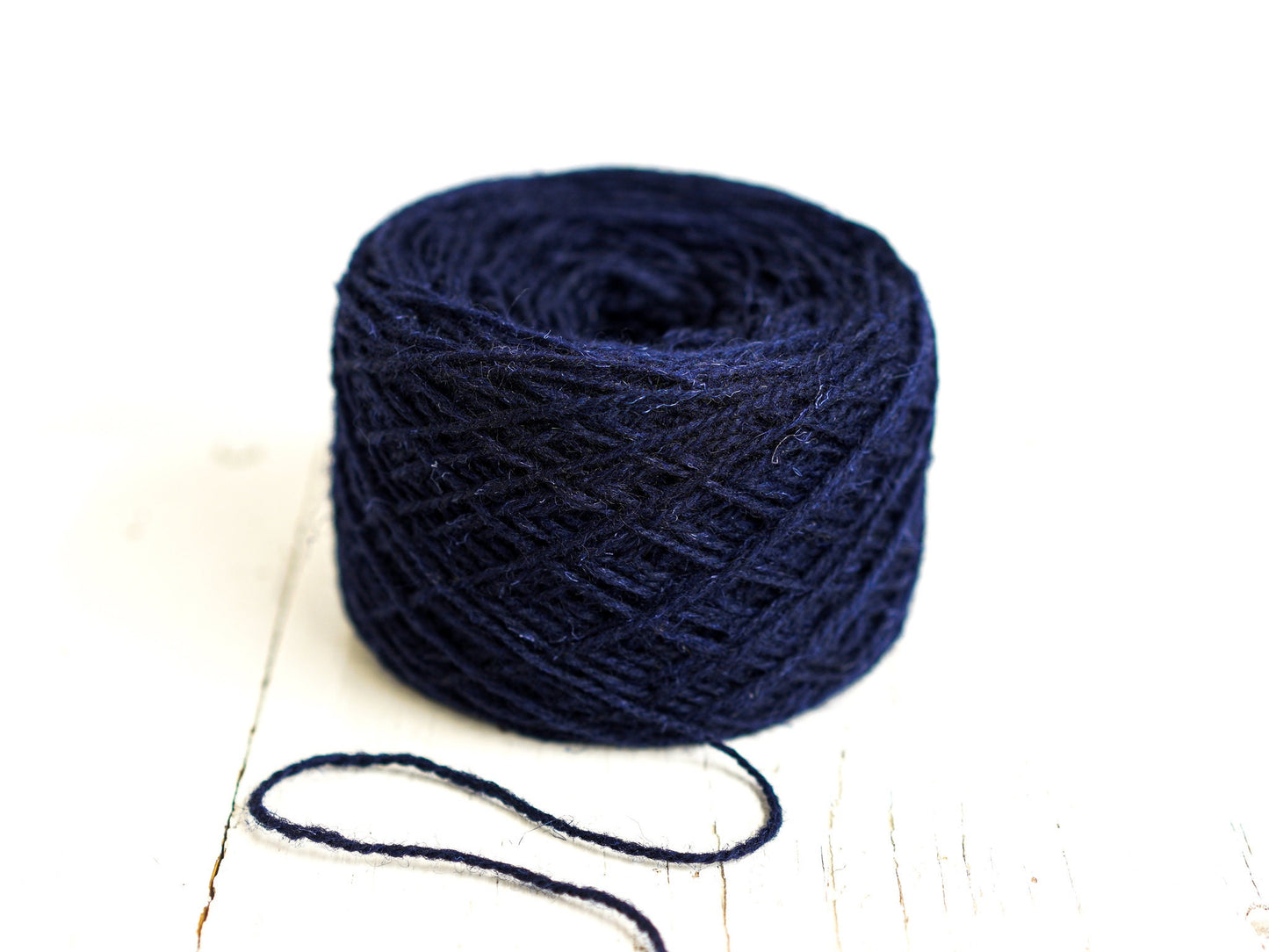 Dark blue European wool yarn | dark-blue-european-wool-yarn-100g-3-5-oz-wool-yarn-carpet-wool-yarn-hand-knitting-wool-light-worsted-wool-blood-activator-wool
