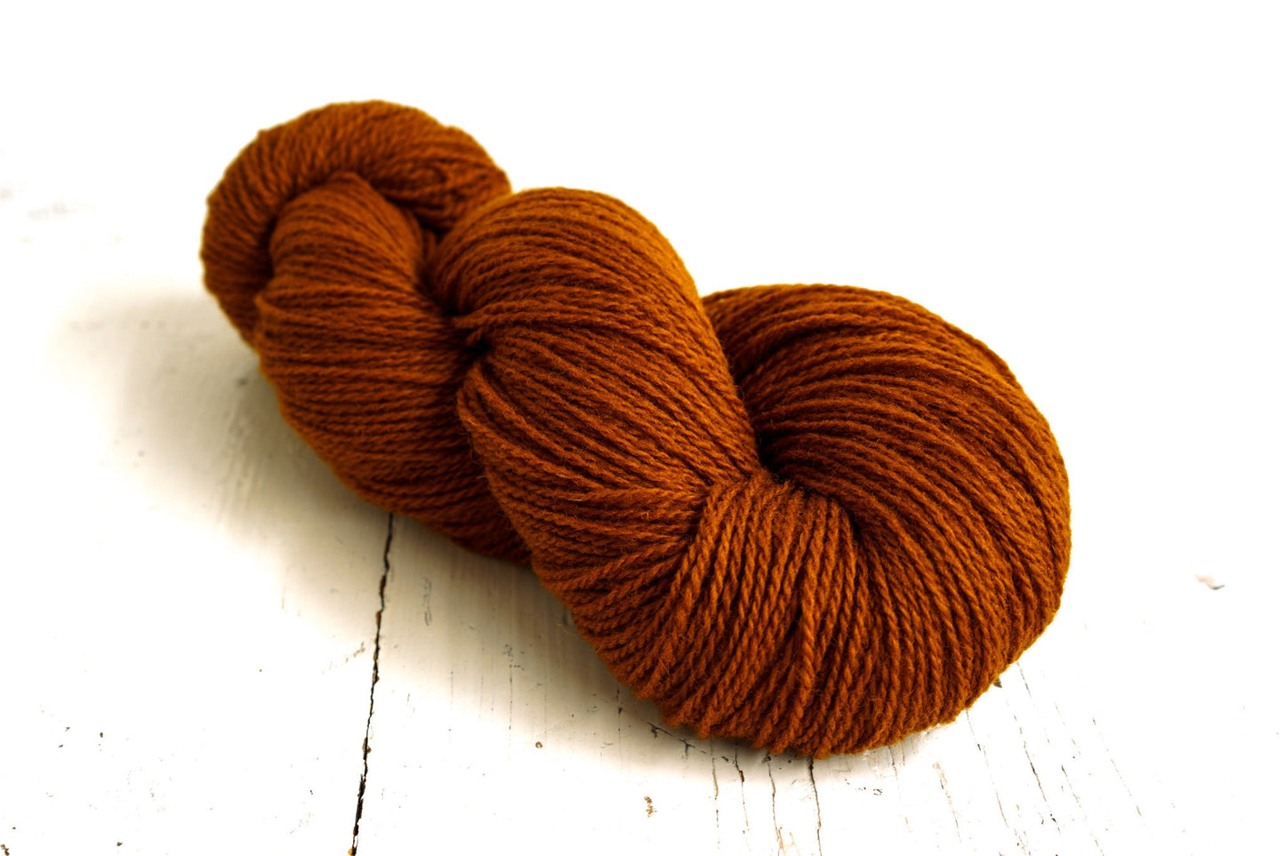 Saffron, pumpkin, cinnamon, caramel color wool yarn - 400g./14.1oz. - New Zealand fingering wool - for handknitting, weaving, making plaids | saffron-pumpkin-cinnamon-caramel-color-wool-yarn-400g-14-1oz-new-zealand-fingering-wool-for-handknitting-weaving-making-plaids