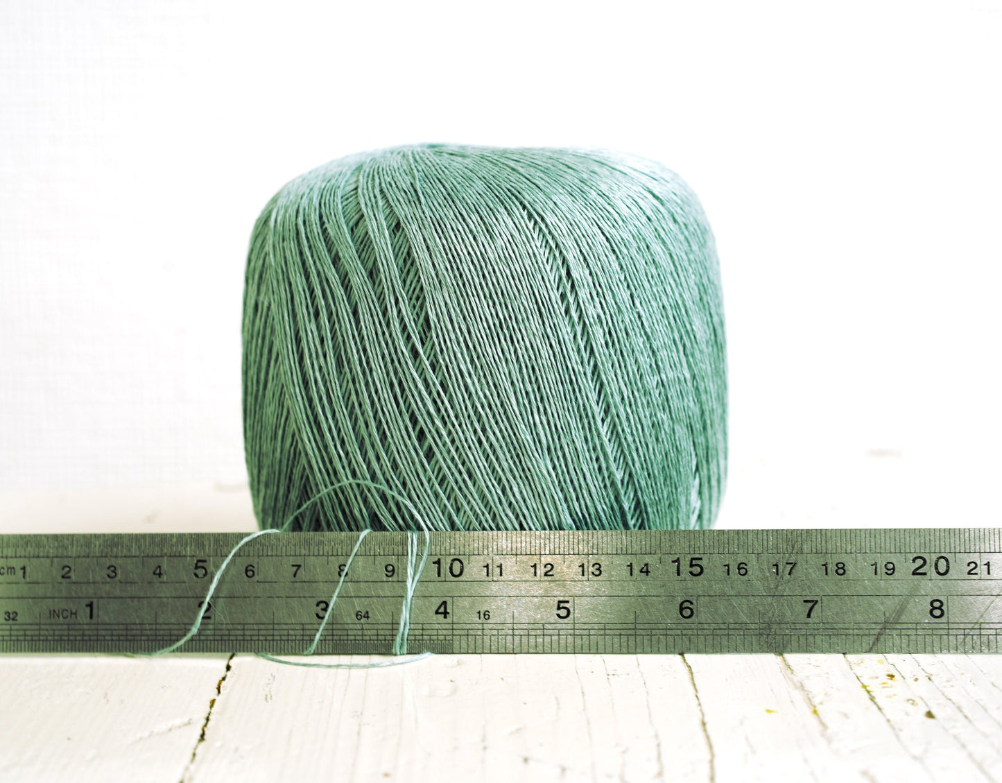 Dusty mint color linen 100g/600m made in European, Hand craft yarn for summer knitting, crochet projects - YarnHome | dusty-mint-color-linen-100g-600m-made-in-european-hand-craft-yarn-for-summer-knitting-crochet-projects-yarnhome
